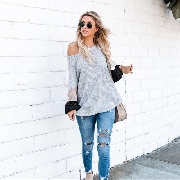 LAST‼️ Colorblock Sweater - Picture 5 of 8